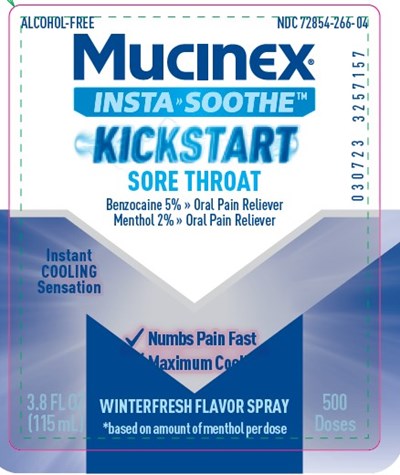 Front Label (Mucinex Instasoothe Label Front)